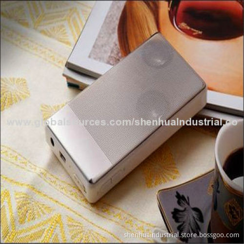 Portable laptop mini speaker with silicone sucker holder